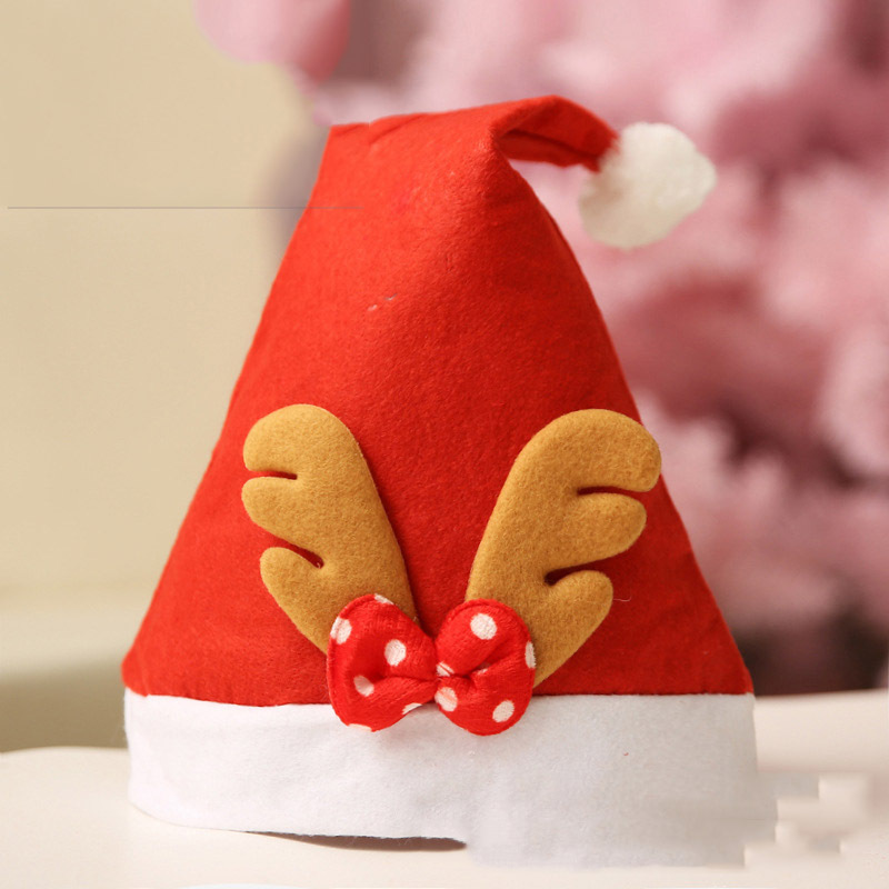 聖誕頭飾(聖誕帽式) 15.蝴蝶結咖色鹿角帽(成人) (聖誕飾品 聖誕帽 party飾品 聖誕禮物 聖誕眼鏡 裝扮派對)