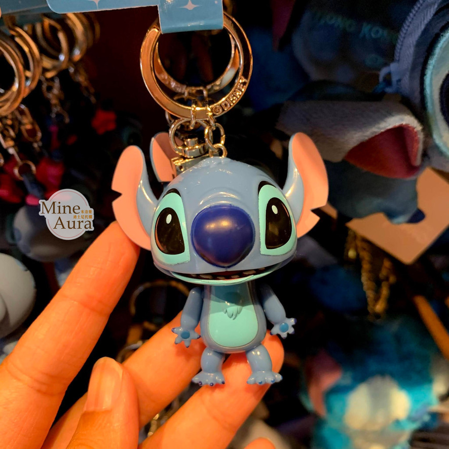 史迪奇 Stitch 立體亮面 鑰匙圈 吊飾 星際寶貝 Lilo & Stitch -香港迪士尼樂園
