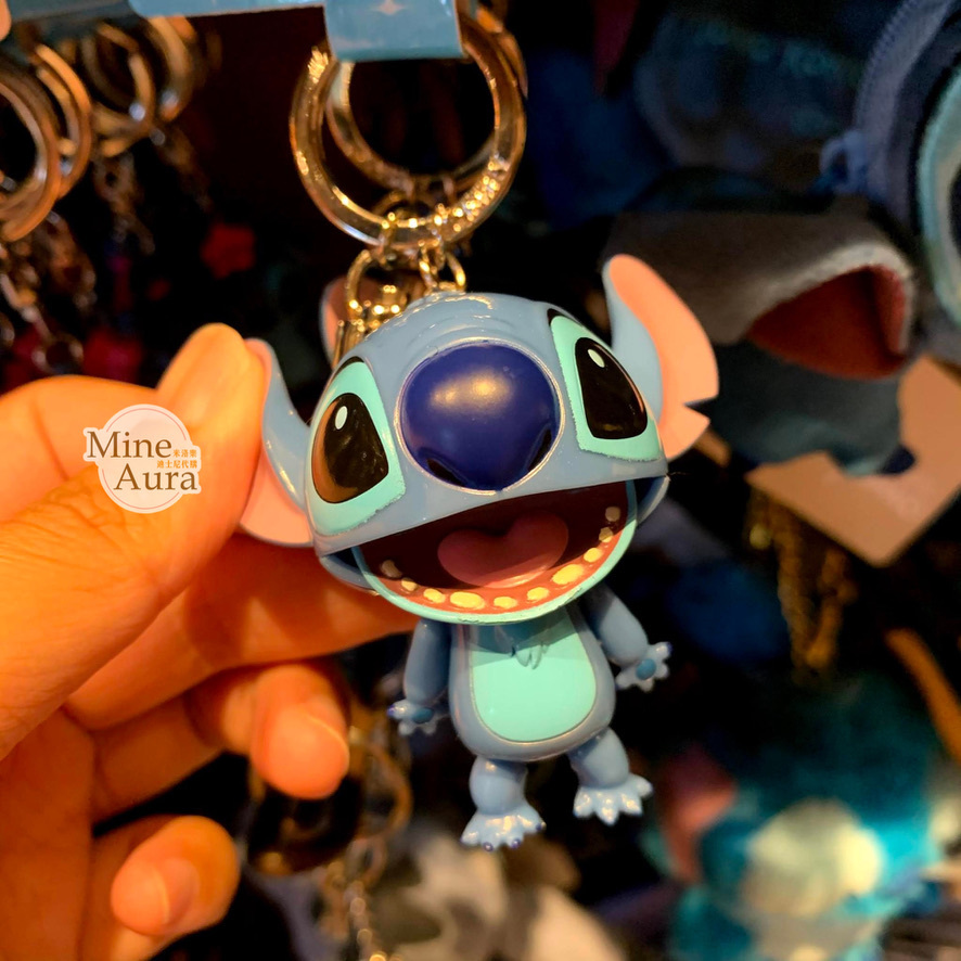 史迪奇 Stitch 立體亮面 鑰匙圈 吊飾 星際寶貝 Lilo & Stitch -香港迪士尼樂園