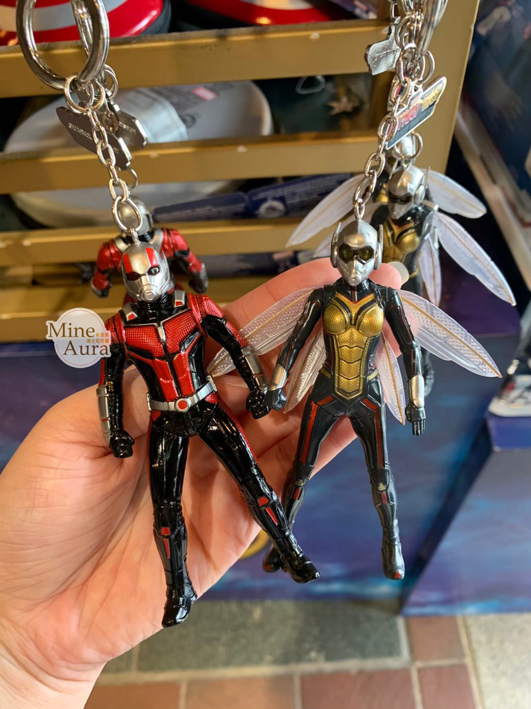蟻人 Ant-Man 黃蜂女 Wasp 造型 發亮 鑰匙圈 吊飾 漫威 Marvel -香港迪士尼樂園