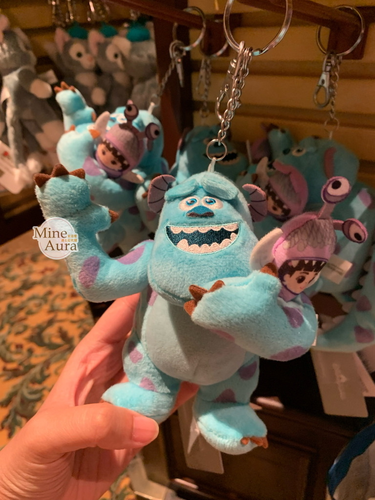 毛怪 蘇利文 Sullivan 阿布 Boo 絨毛 鑰匙圈 吊飾 怪獸電力公司 Monsters, Inc. -香港迪士尼樂園
