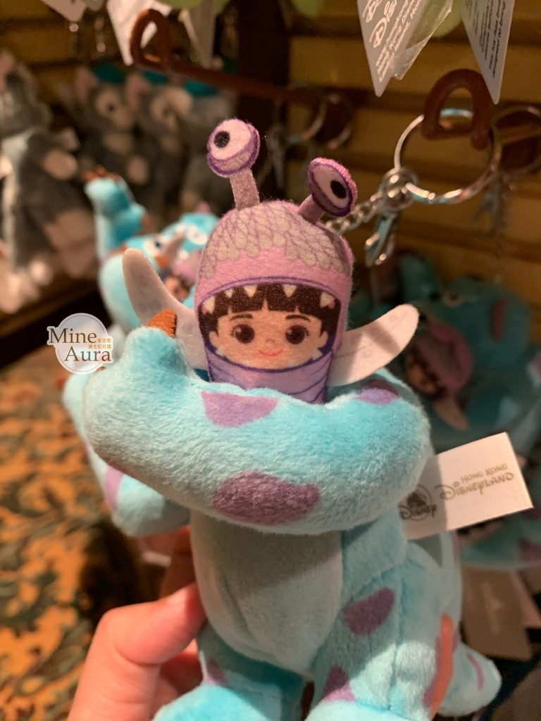 毛怪 蘇利文 Sullivan 阿布 Boo 絨毛 鑰匙圈 吊飾 怪獸電力公司 Monsters, Inc. -香港迪士尼樂園