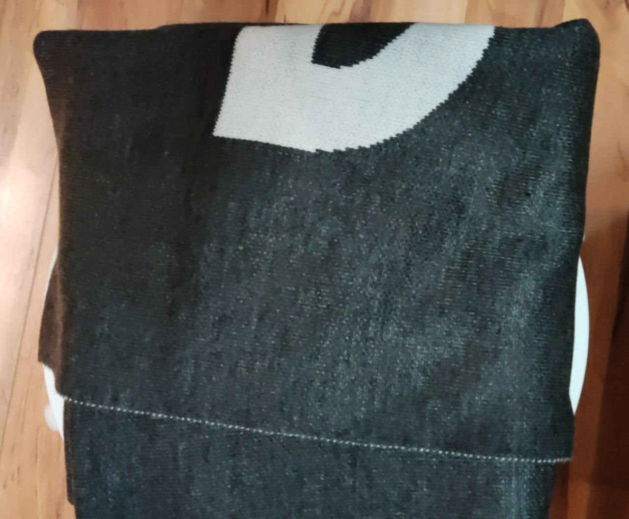 [S] DKNY SHAWL,HEATHER GREY, T4140056-HGR (SD86)