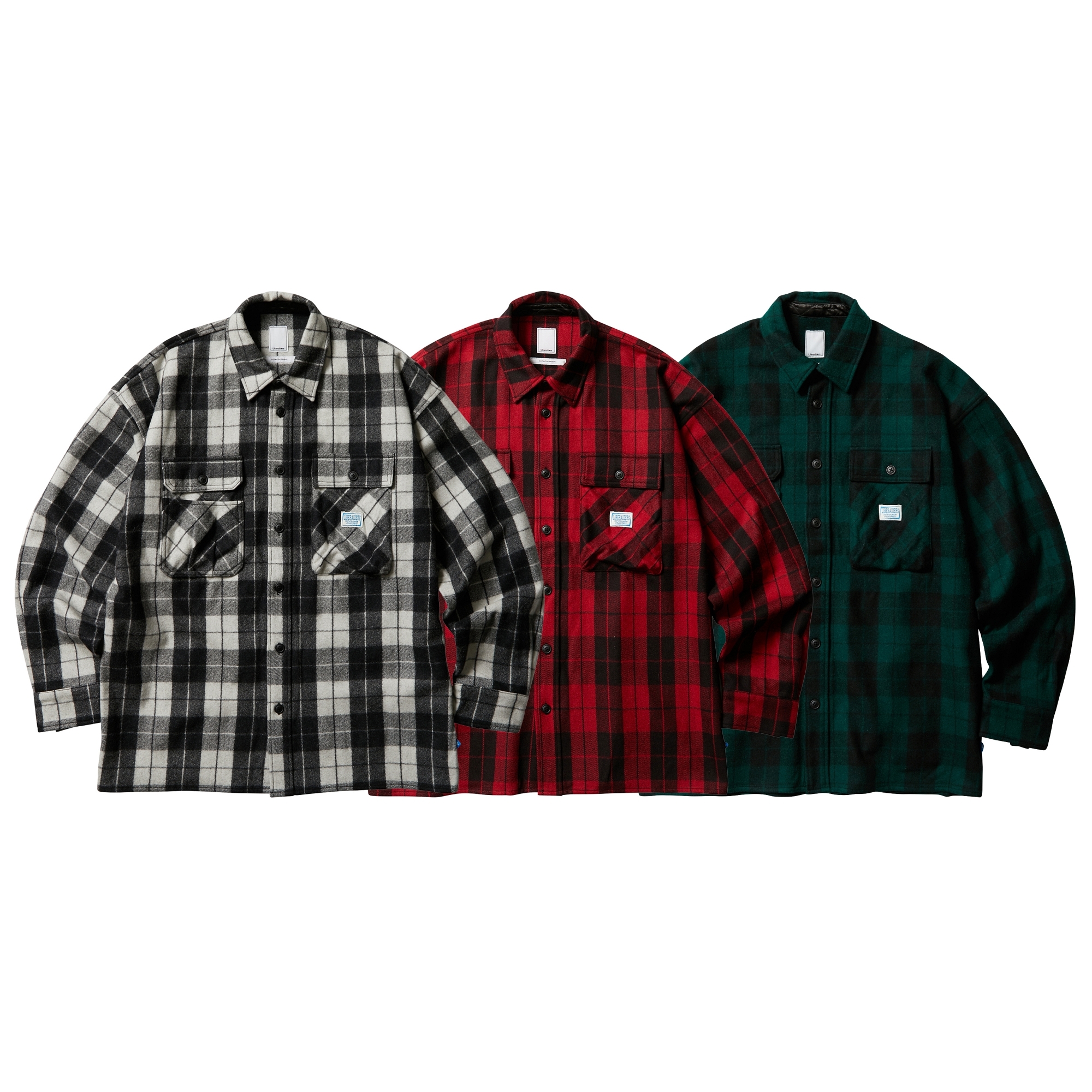 LIBERAIDERS 22A/W LR PLAID SHIRT