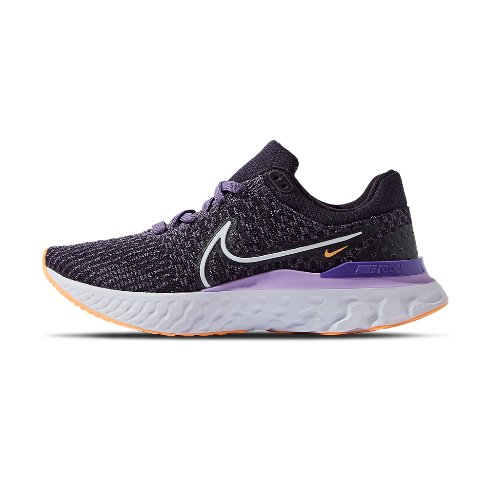 Nike React Infinity Run FK 3 女 黑 避震 包覆 運動 慢跑鞋 DD3024-502