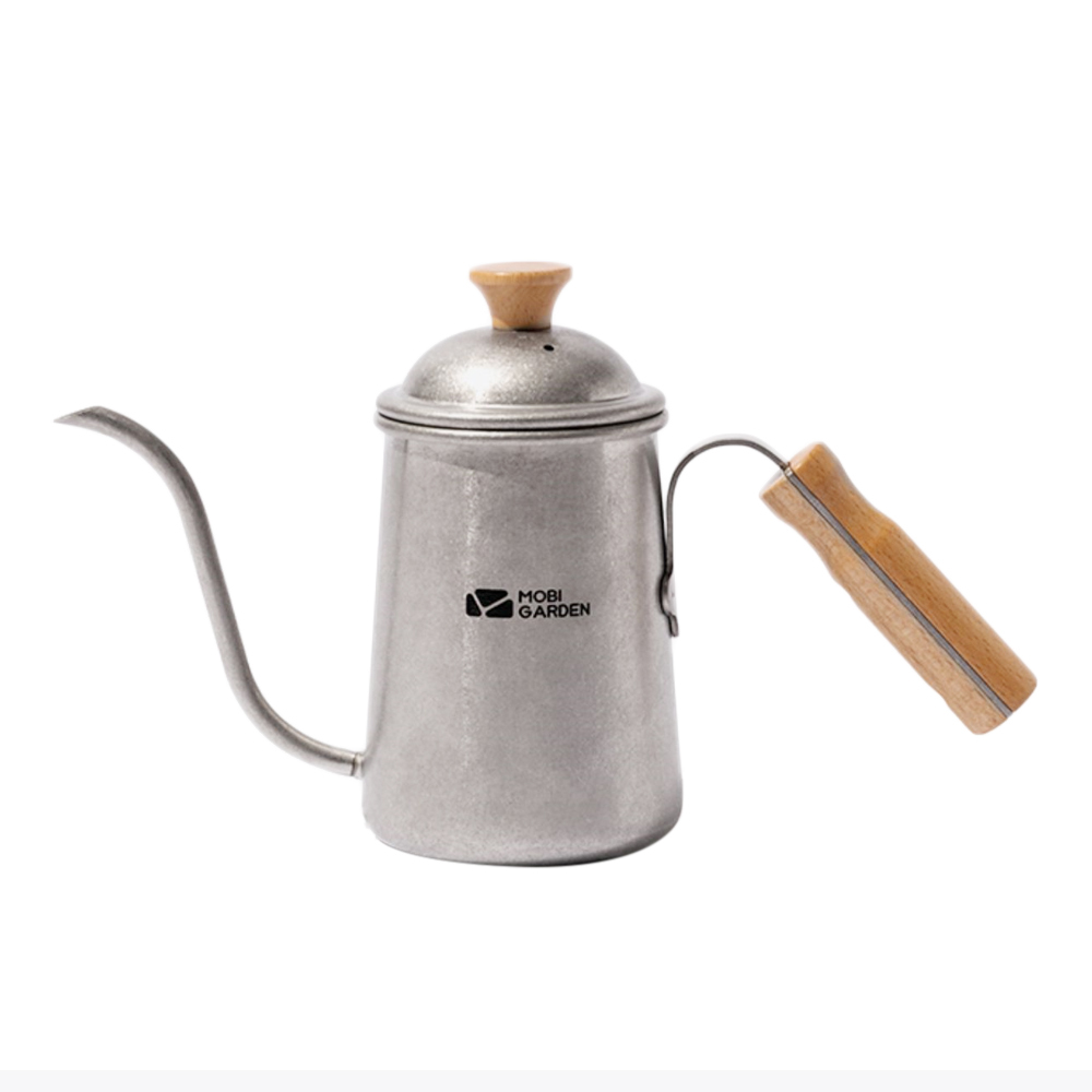 Mobi Garden 牧高笛 NX21666076 不鏽鋼長嘴手沖咖啡壺 好攜帶/登山露營/居家休閒 51CBZ666076