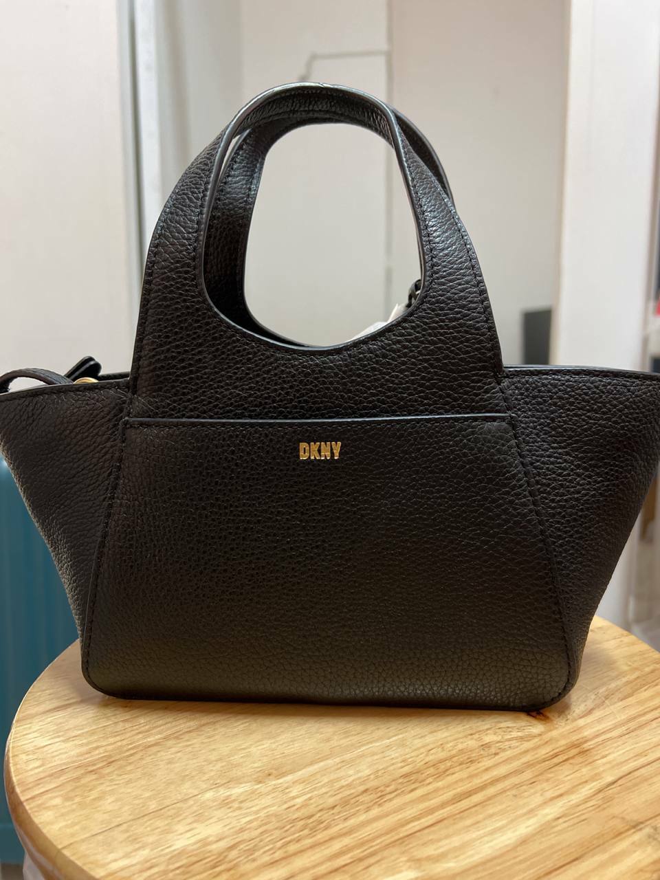 [S] DKNY MINI TOTE BAG,BLACK, KZD13883-BLK (SD269)