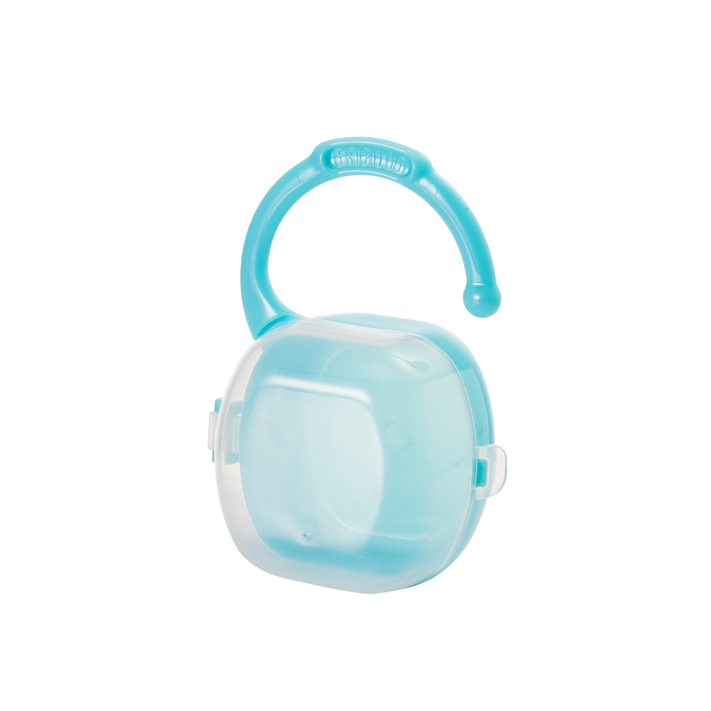 【FARLIN】隨身型可掛式奶嘴收納盒-藍