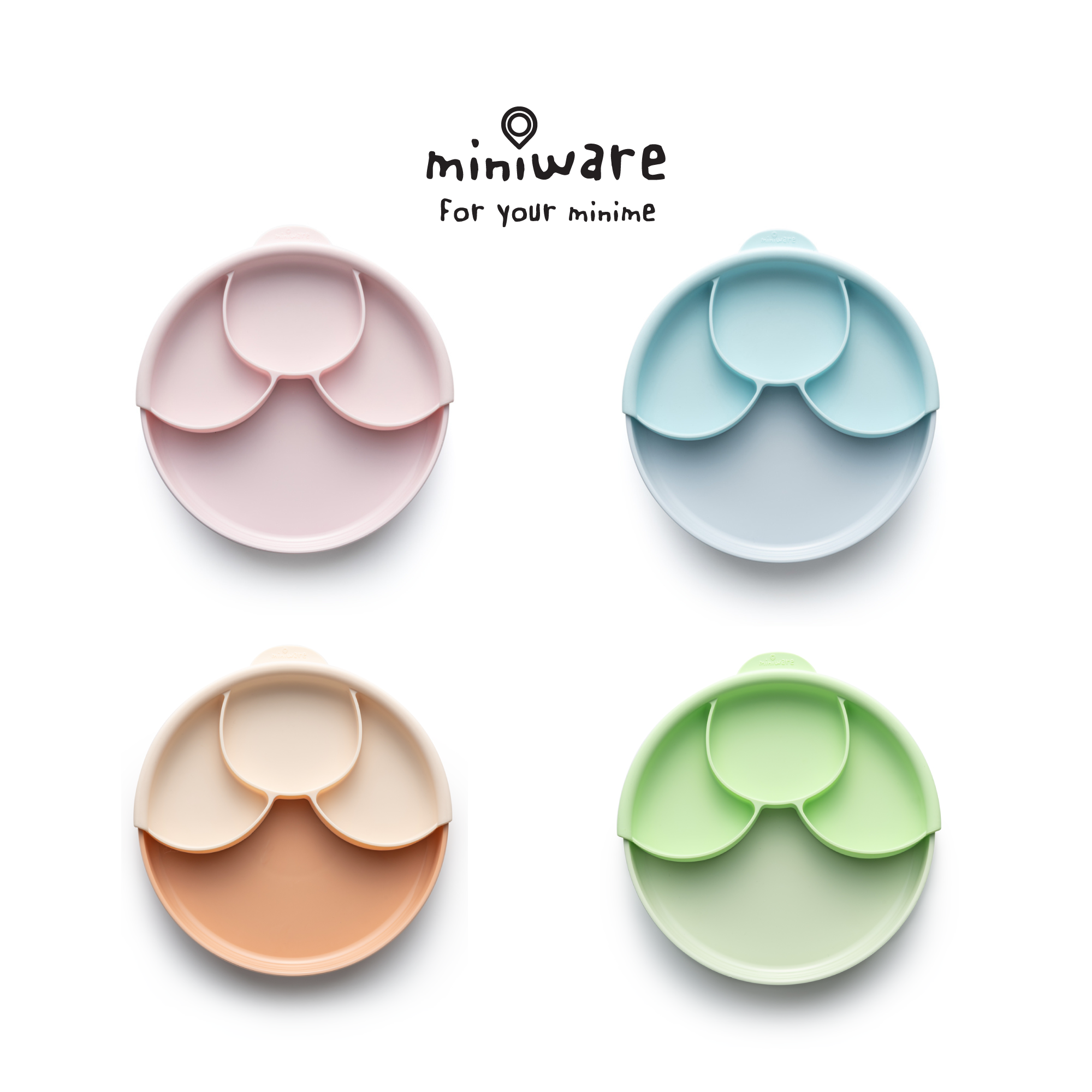 Miniware Healthy Meal Set Baby Plate 