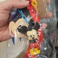 [S] LE.JUNEV MICKEY MOUSE KEY CHAIN,RED, SLJV66 (SLJV66)