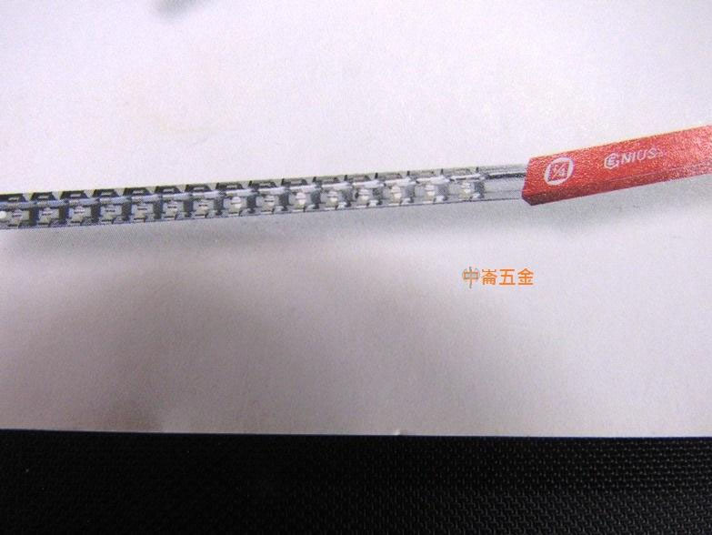 ＊中崙五金【附發票】加拿大GENIUS 套筒軌道夾 2分 夾座15個 2支一組 套筒收納座 010152