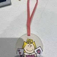 [S] LE.JUNEV PEANUTS ROUND CHAM,WHITE, SLJV69 (SLJV69)