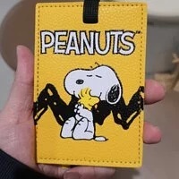 [S] LE.JUNEV SNOOPY CARD CHARM,YELLOW, SLJV73 (SLJV73)
