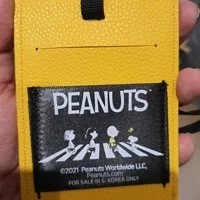 [S] LE.JUNEV SNOOPY CARD CHARM,YELLOW, SLJV73 (SLJV73)