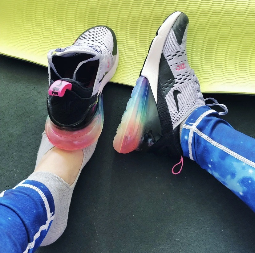 零碼出清 Nike Air Max 270 "Betrue" 灰黑 彩虹氣墊