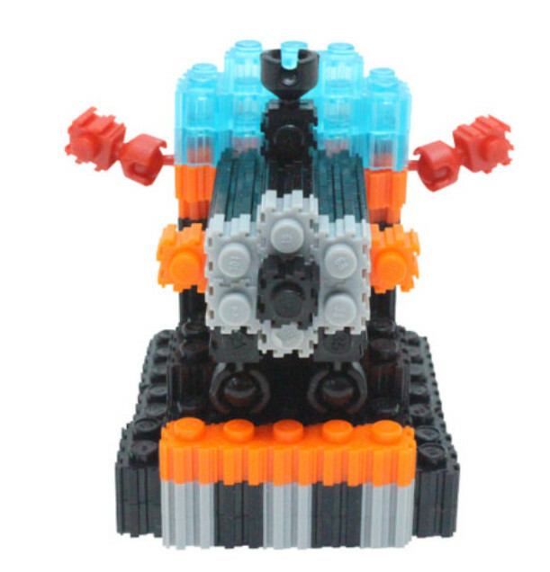 《 韓國 EZ 》 拼豆 交通工具系列 - 火車