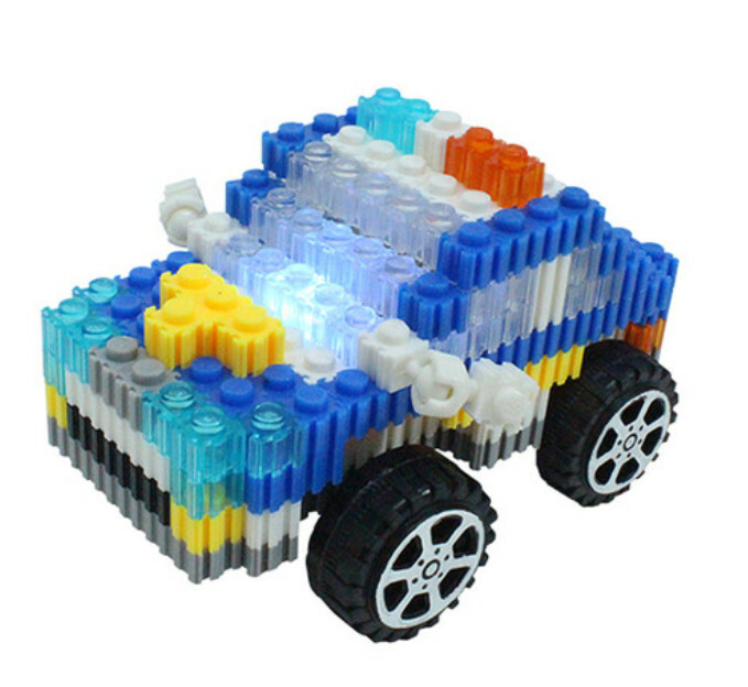 《 韓國 EZ 》 拼豆 交通工具系列 - 警車