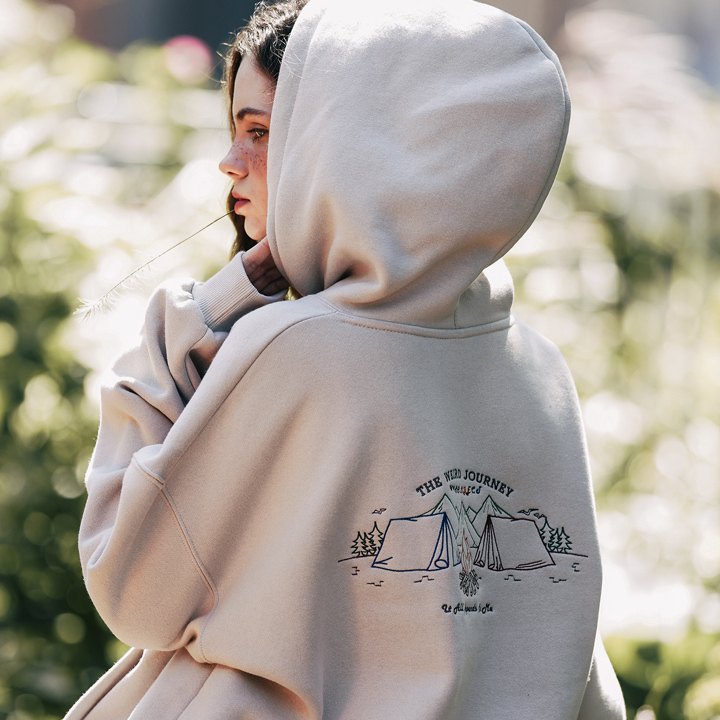 WV Project Darkness Hood Light Beige MJHD7427