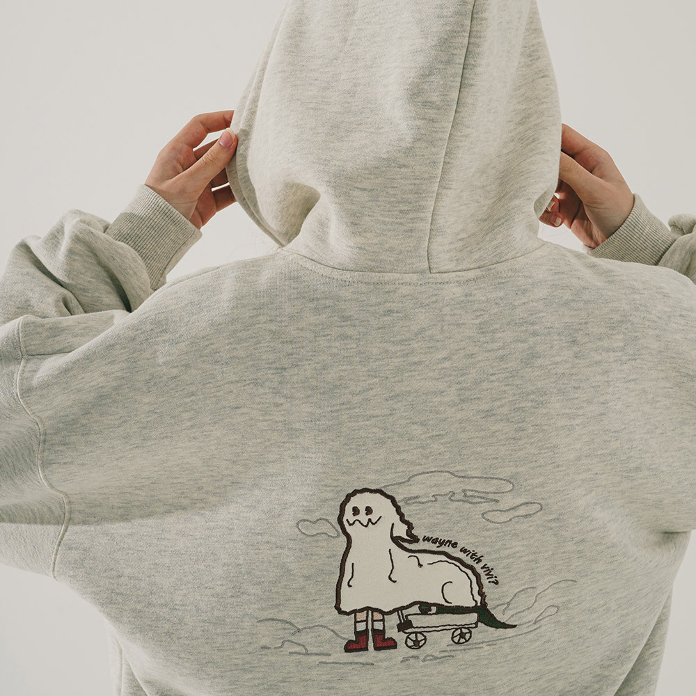 WV Project Hyde Dino Hood Oatmeal JIHD7528