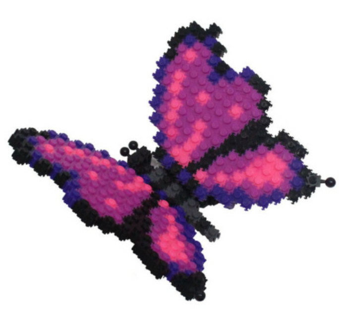 《 韓國 EZ 》 拼豆 森林中的好朋友系列 昆蟲系列 - 蝴蝶