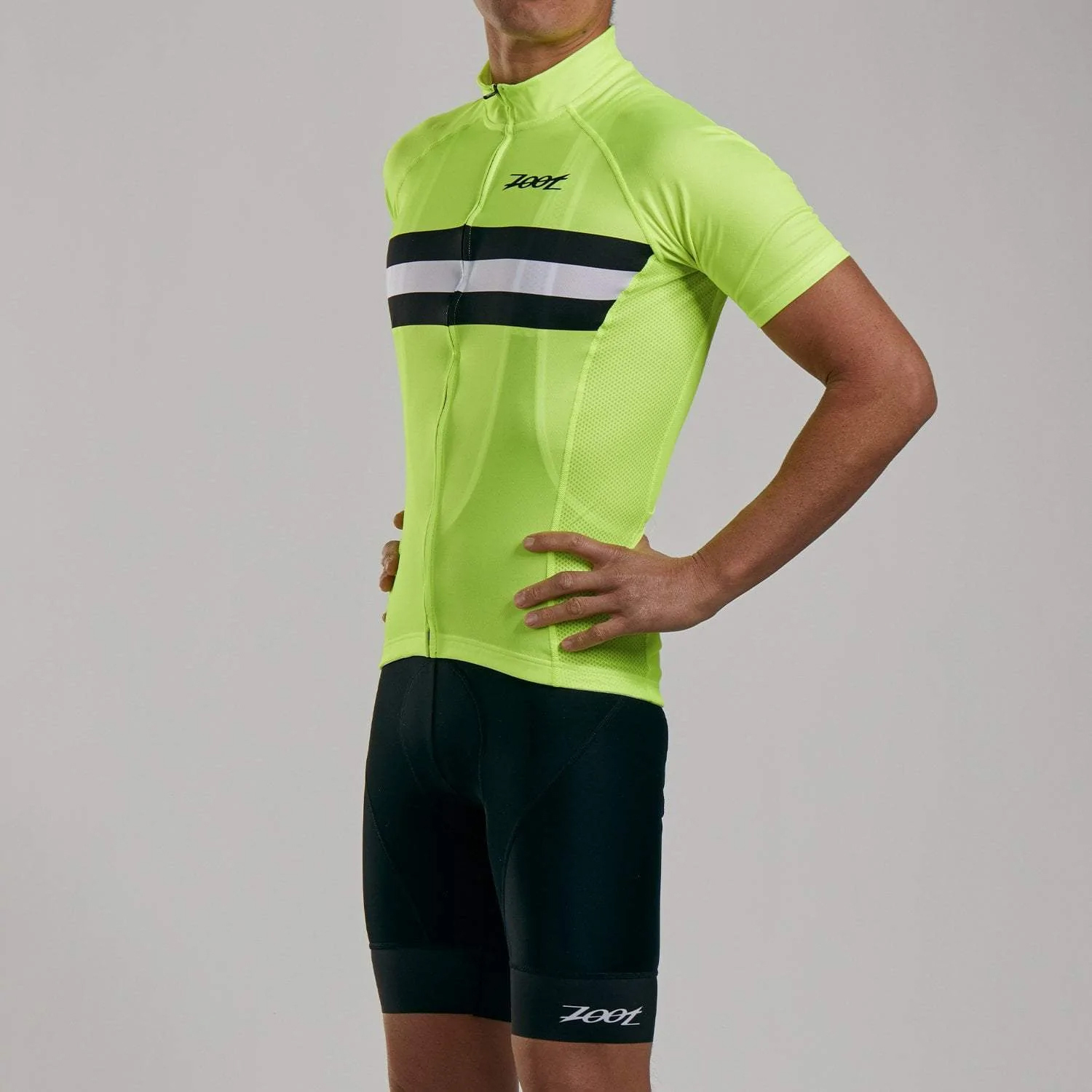 Zoot CORE Cycle Jersey Safety Yellow Men