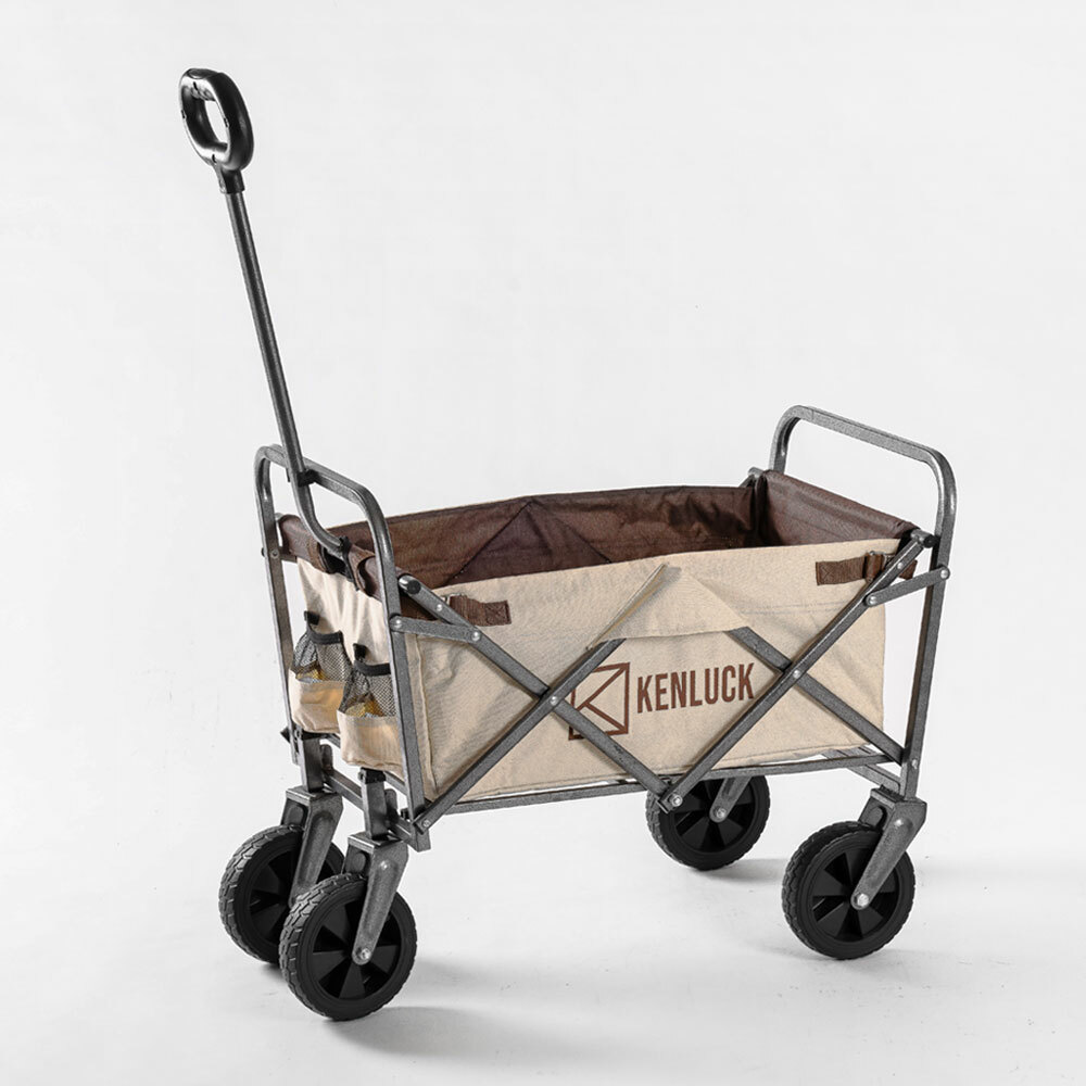 KENLUCK Wagon MINI 迷你款 多功能折疊手拉車-焦糖