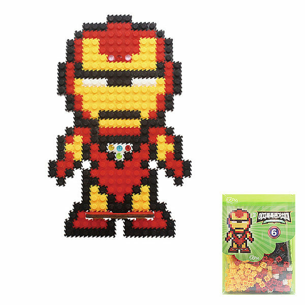 《 韓國 EZ 》 拼豆 手機架系列 - 鋼鐵人