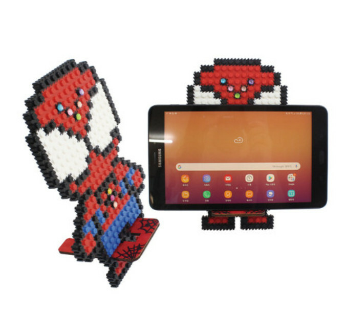 《 韓國 EZ 》 拼豆 手機架系列 - 蜘蛛人