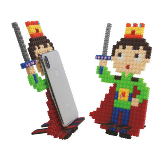 《 韓國 EZ 》 拼豆 手機架系列 - 王子