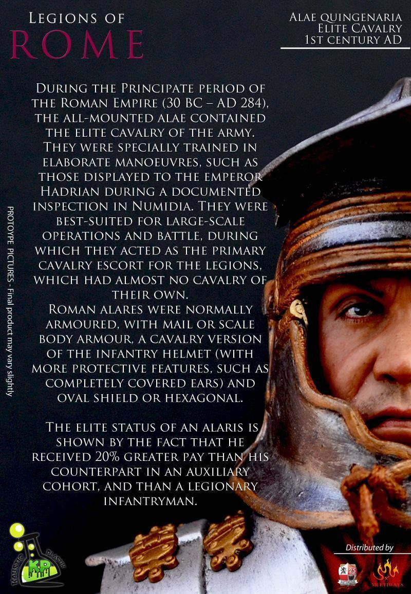 Kaustik Plastik : 1/6 羅馬軍團-  輔助騎兵隊精銳騎兵