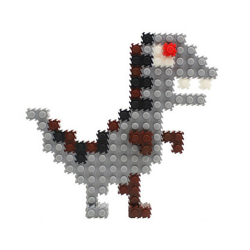 《 韓國 EZ 》 拼豆 恐龍系列 - 暴龍