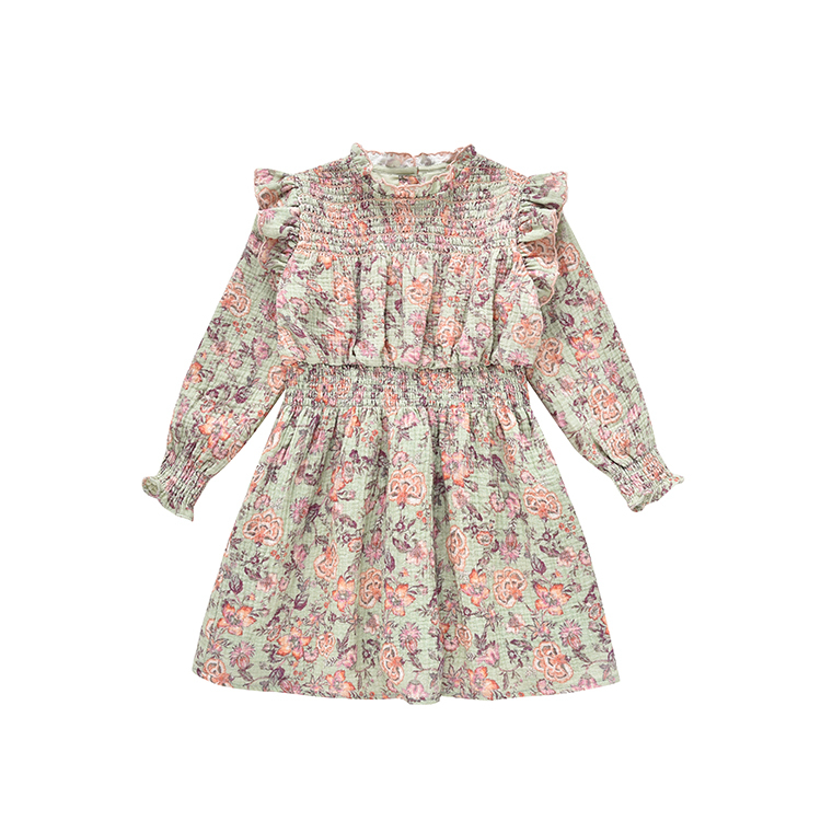 Louise Misha-Suzie Dress(Khaki Tropical Loon)