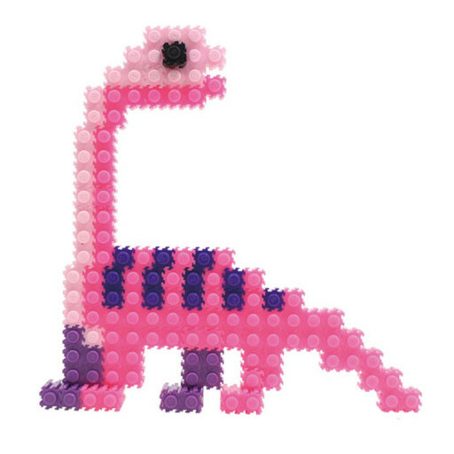 《 韓國 EZ 》 拼豆 恐龍系列 - 長頸龍