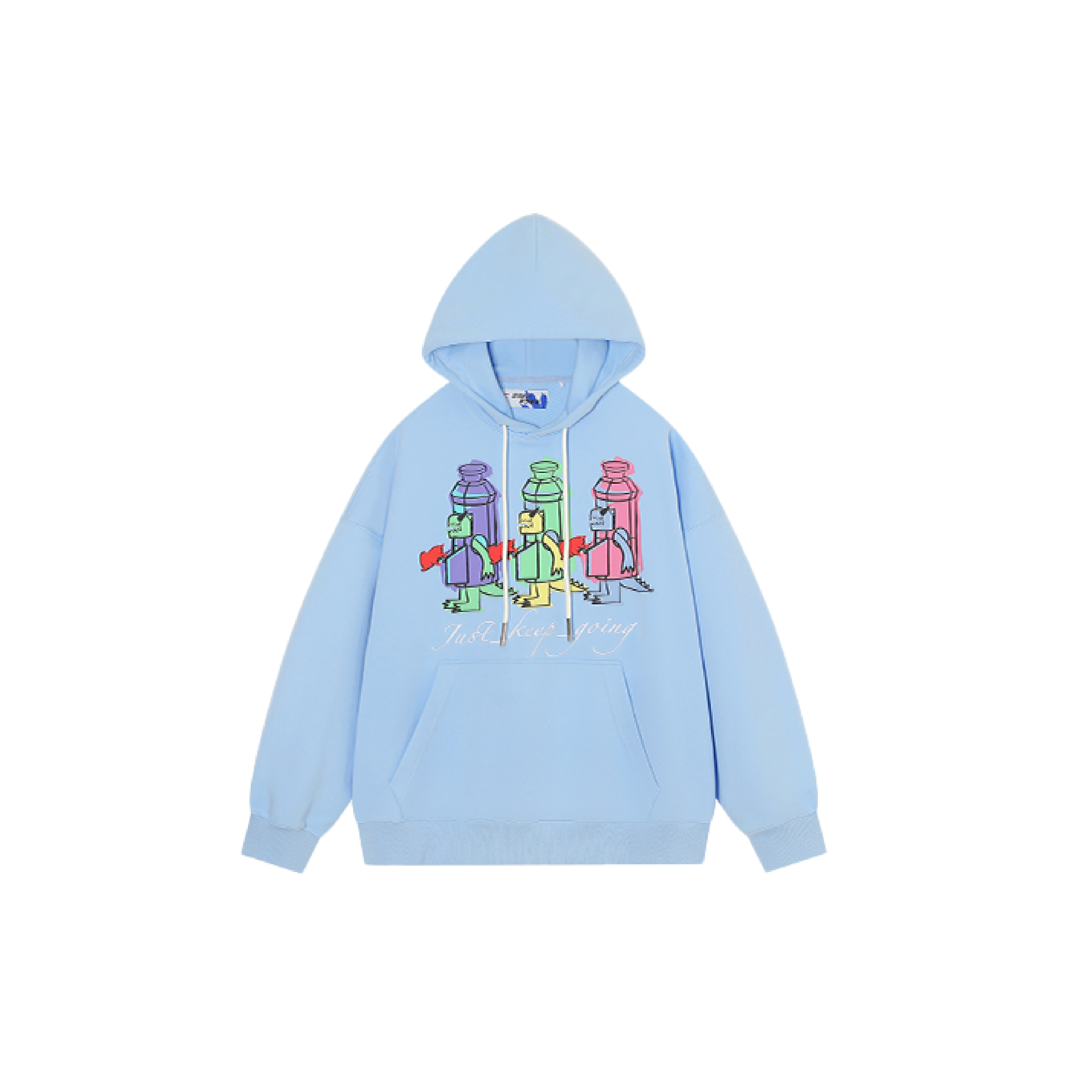 Arty Spray Paint Hoodie