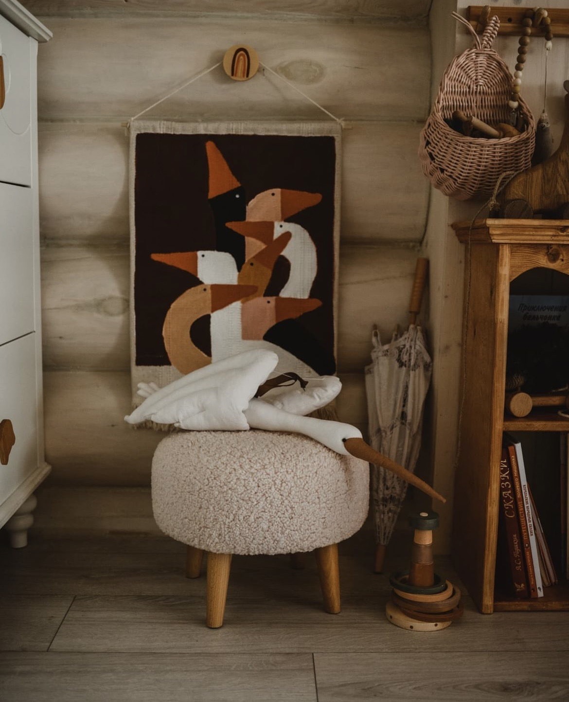 Wall Panel 手工掛旗 - Goose