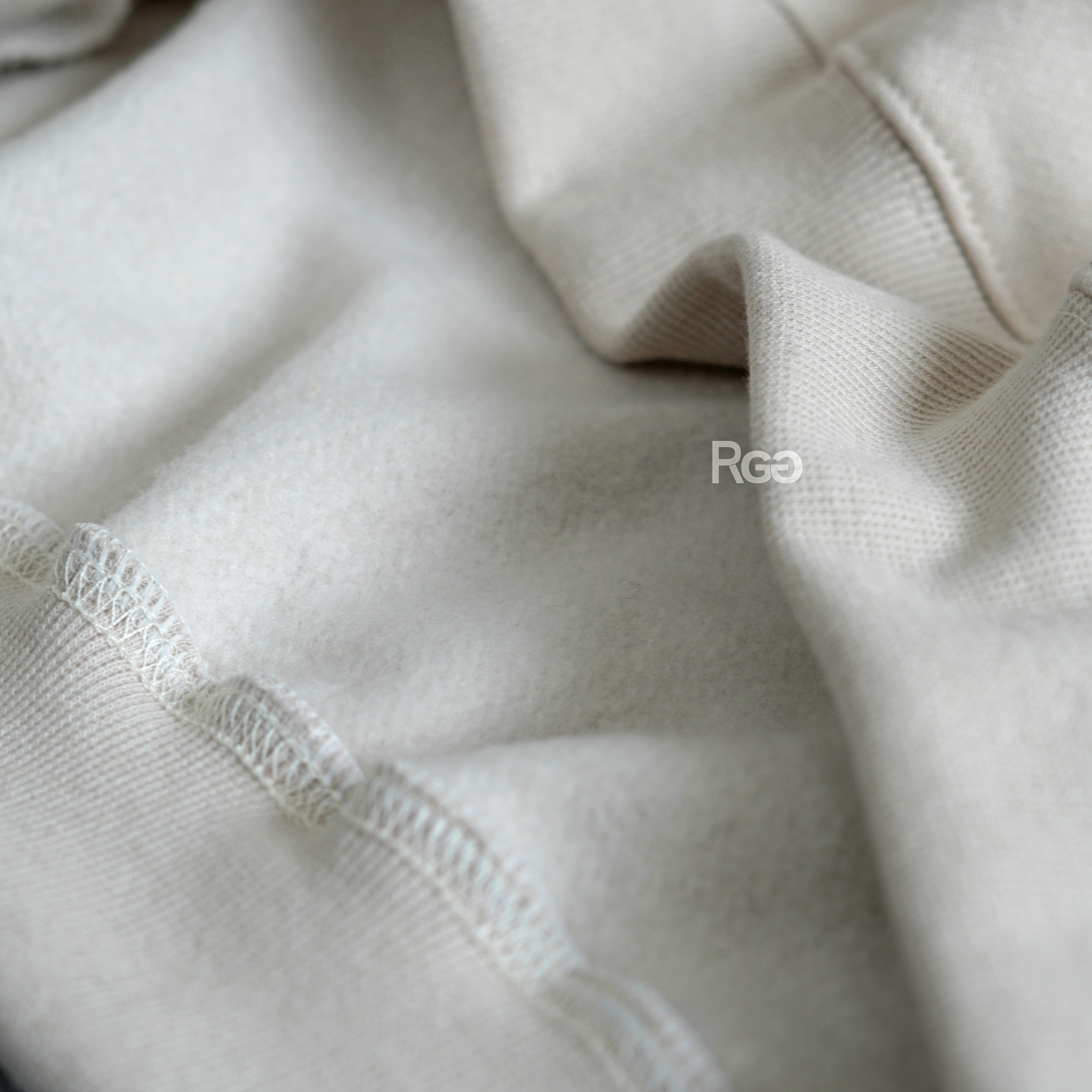 韓版隱藏口袋刷毛大學Ｔ內裡照