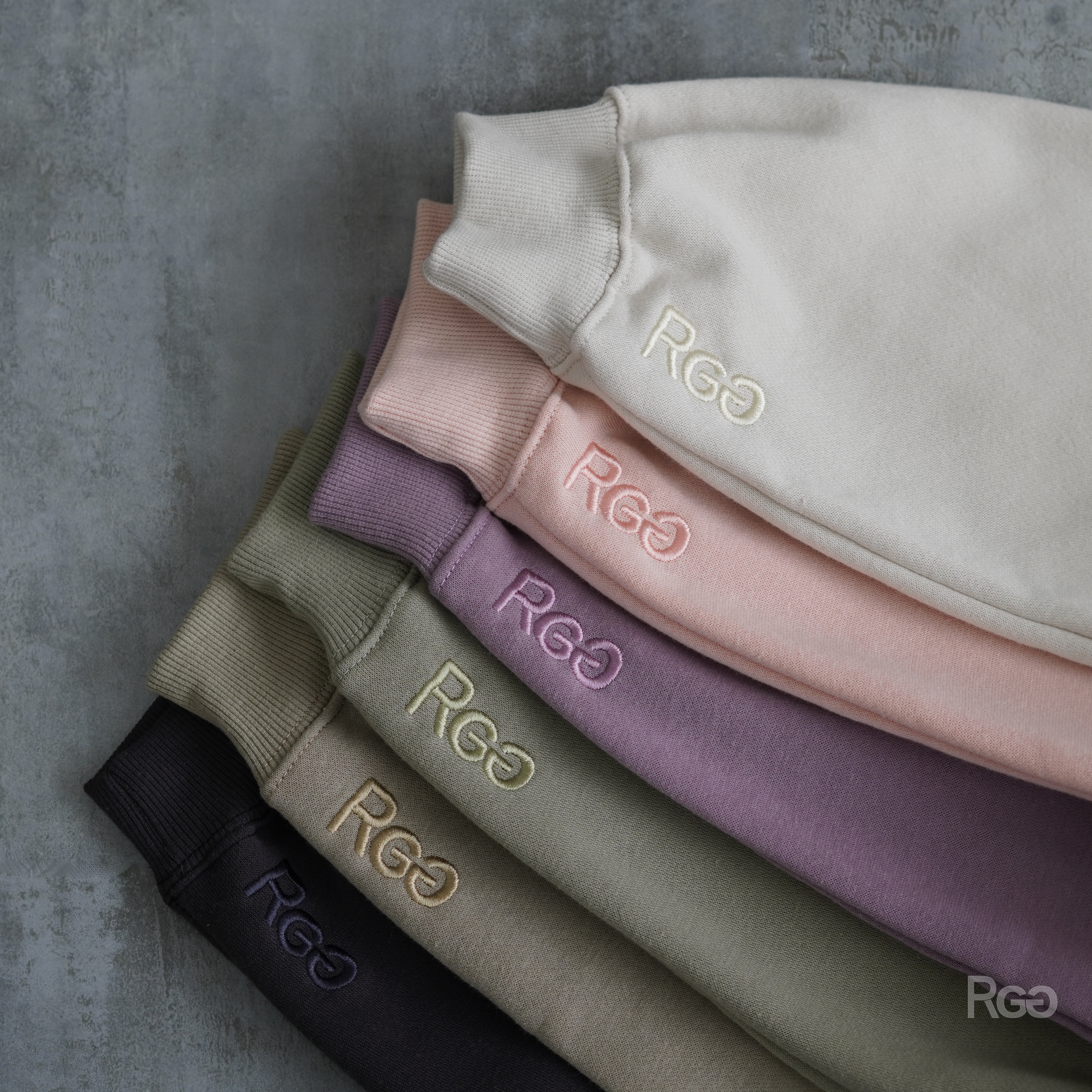 韓版隱藏口袋刷毛大學Ｔ顏色照