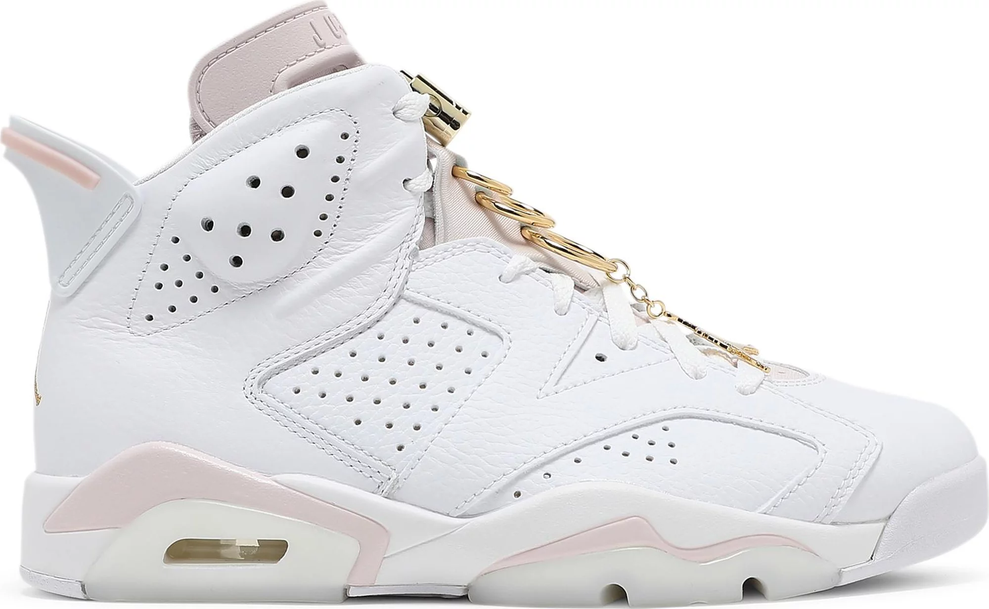 Nike Air Jordan 6 Retro ' Gold Hoops ' 女款 DH9696-100【預購商品】