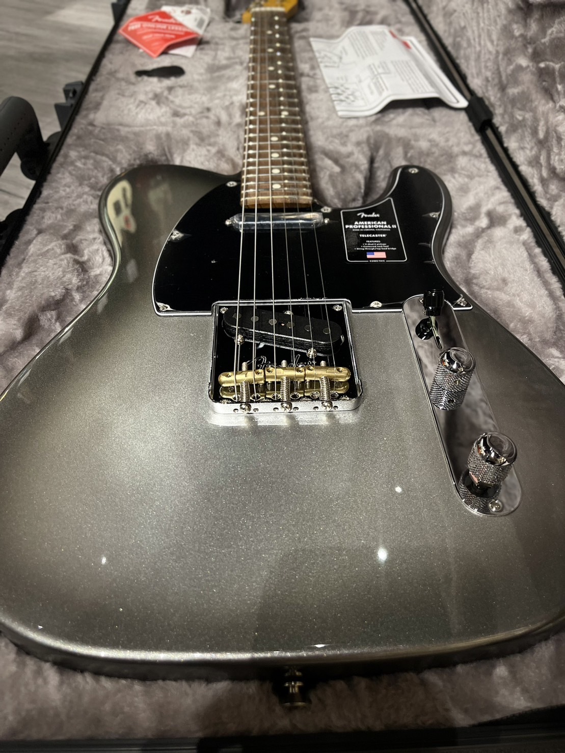 Fender AM PRO II TELE RW MERCURY 電吉他 公司貨【宛伶樂器】