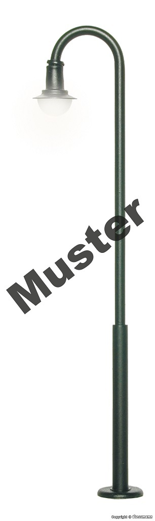 Viessmann 6724 HO scale, Swan neck lamp, kit, LED white