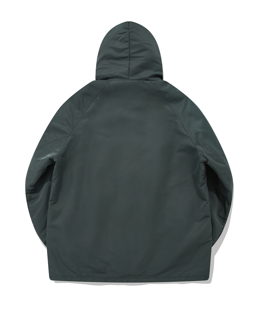 COVERNAT 數字 連帽 教練外套 夾克 綠色