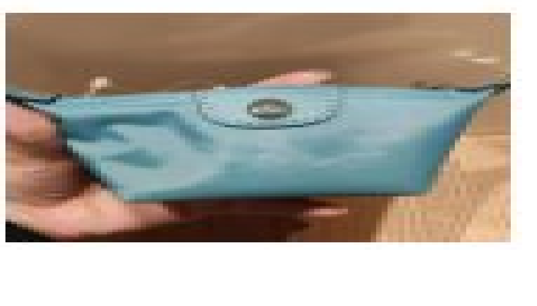 [S] LONGCHAMP LE PLIAGE L3693619329 COIN POUCH,DUST BLUE, 3597921925743 (SLC78)