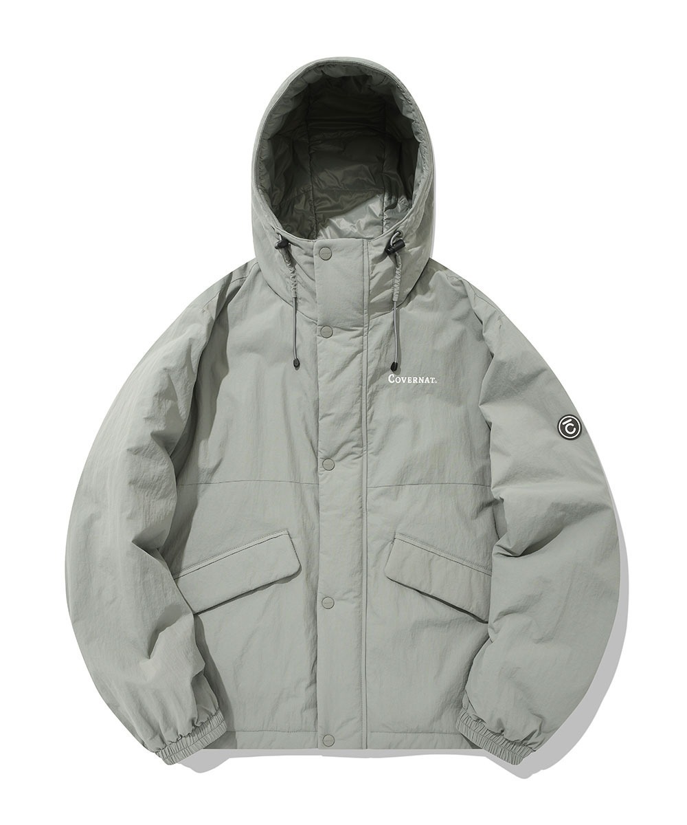 COVERNAT 連帽外套 鼠尾草綠