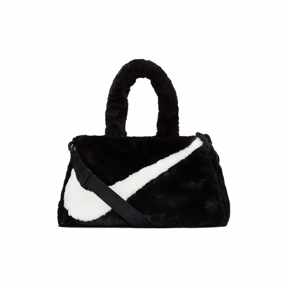 Nike W NSW FX FUR TOTE 珊瑚絨 絨毛 大勾 托特包 DQ5804-010