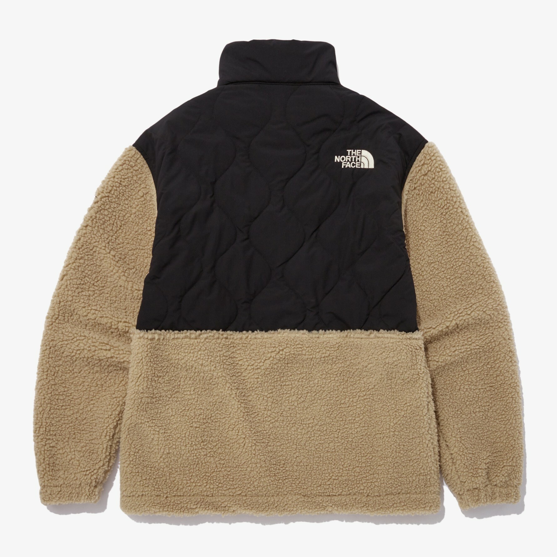 THE NORTH FACE 白標 RANGER V 立領 絨毛 半開 衝鋒衣 外套 米 NA4FN51L