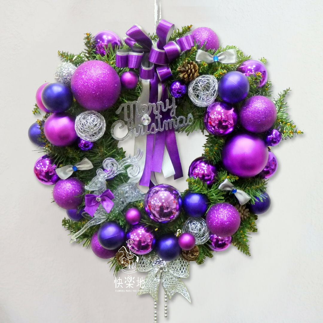 晶緻品味 I 聖誕花圈(仿真松針葉)  XM220592