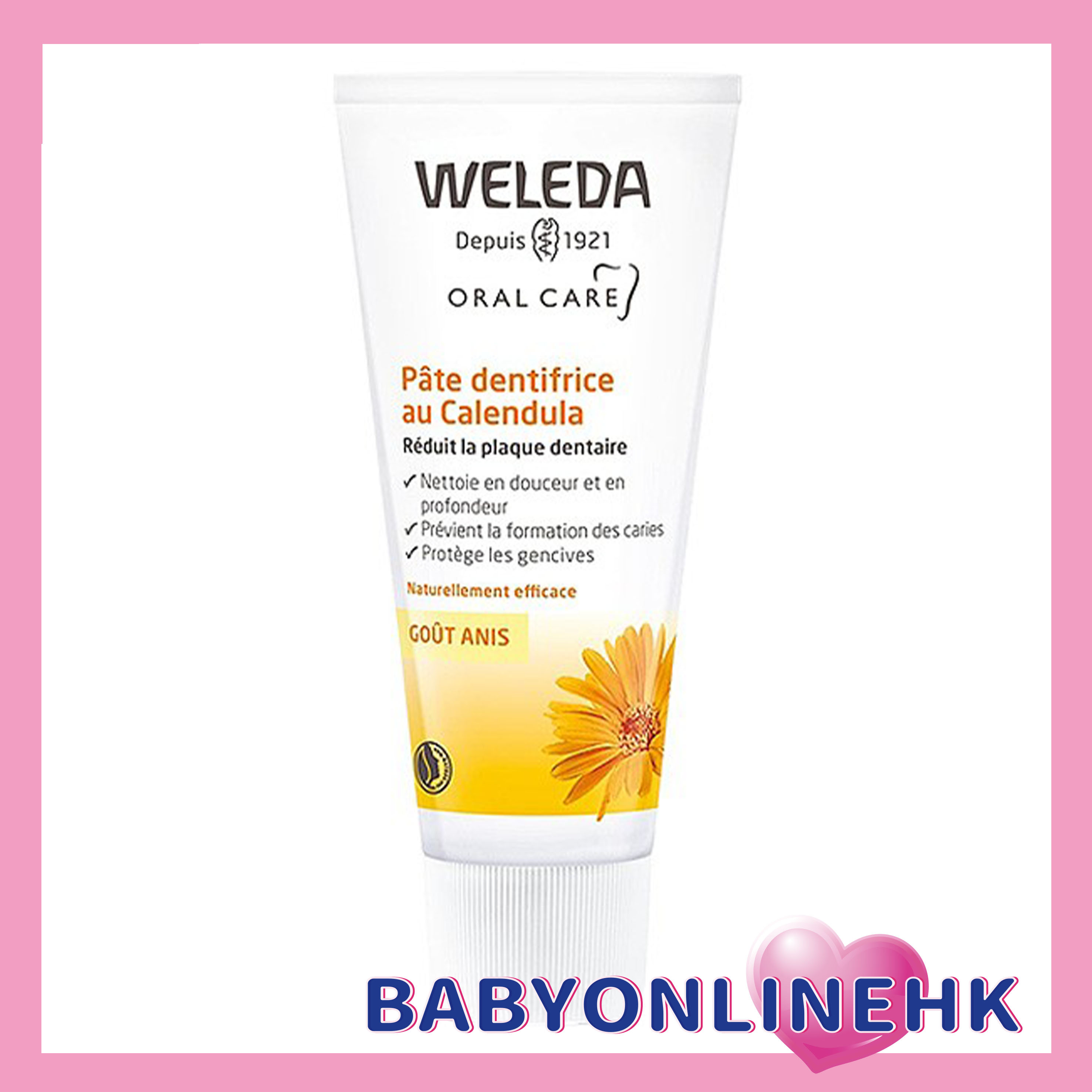 WELEDA Toothpaste with Calendula 75ml(Parallel Imports