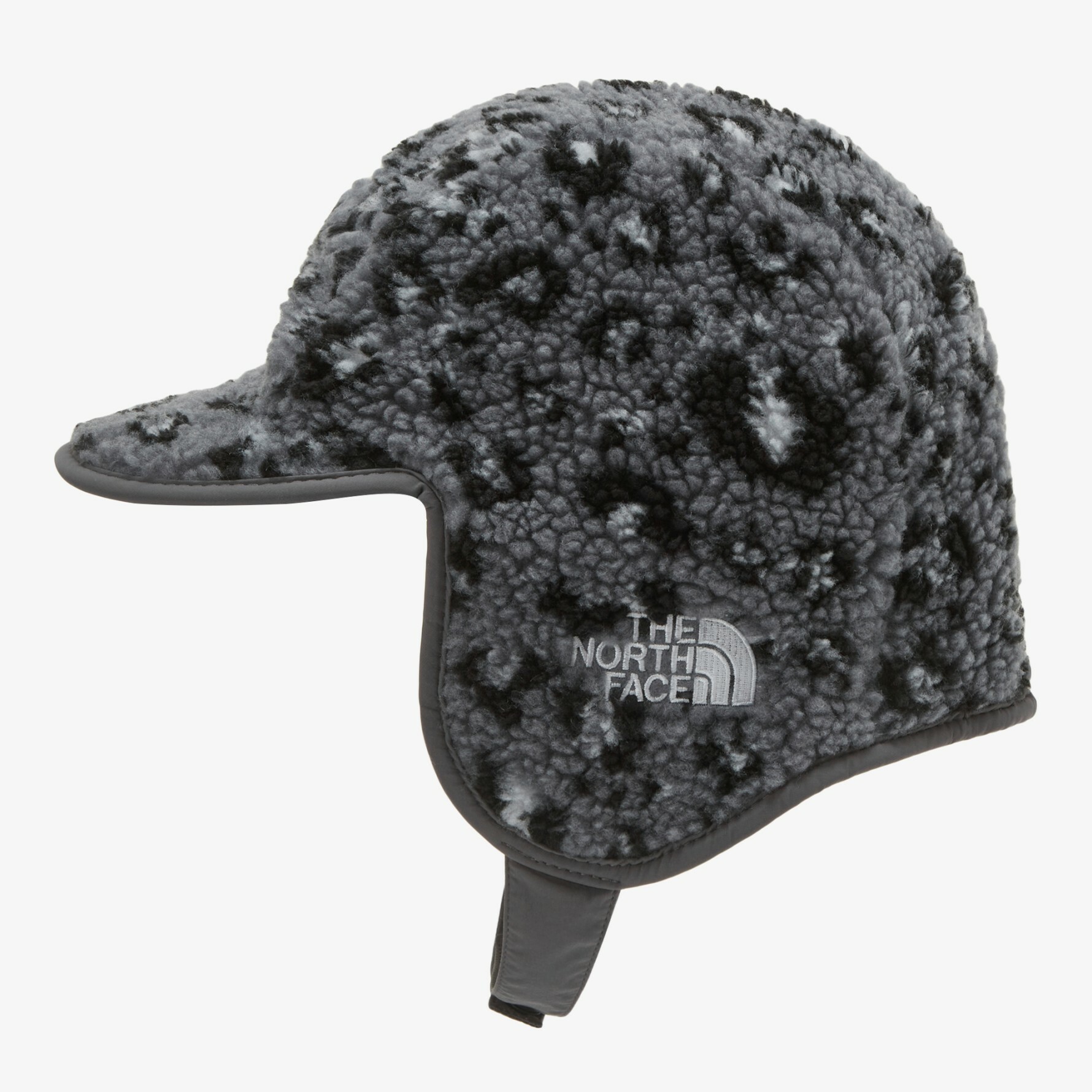 THE NORTH FACE 白標 ALL FLEECE 毛絨 遮耳帽 飛行帽 灰  NE3CN54M