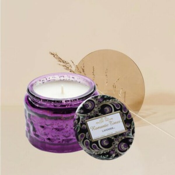 【Hook's嚴選】【花香調-薰衣草】 天然精油香氛蠟燭-(90g)