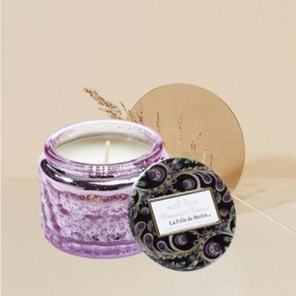 【Hook's嚴選】【花香調-柏林少女】 天然精油香氛蠟燭-(90g)